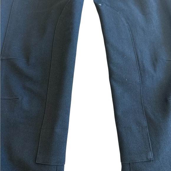 Veronica Beard Black Cotton Cigarette Pants - Picture 4 of 8